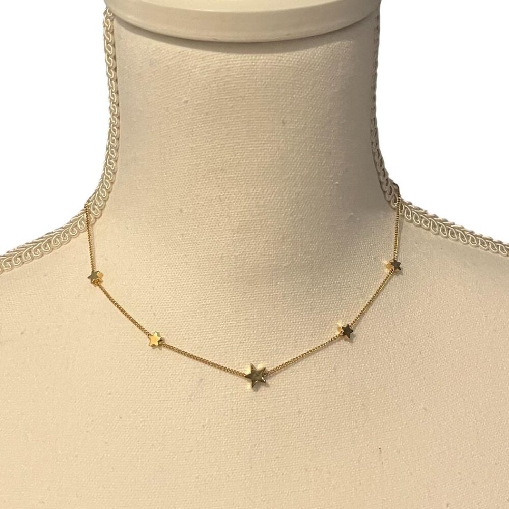 BOGO Gold Star Scatter Necklace